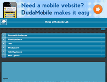 Tablet Screenshot of hyraxortholab.com